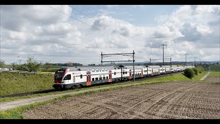 SBB RegionalExpress Zürich HB  Schaffhausen [upl. by Ynaitirb]