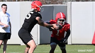 Riding Home UGA Football Spring Practice Observations  First Look at Trevor Etienne [upl. by Maurine641]