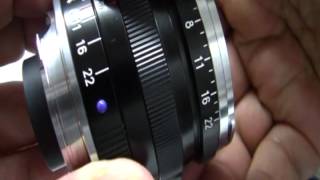 Carl Zeiss Biogon T2828 ZM [upl. by Anthony]