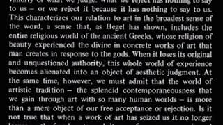 Singing Hans Gadamer Phenomenological Hermeneutics Universality of the Problem [upl. by Emma894]