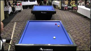 3Cushion Billiards Hugo Patino vs Jae Hyung Cho [upl. by Hsima]