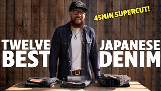 Top 12 Japanese Denim Brands  45 MINUTE SUPERCUT [upl. by Gignac]