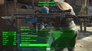 Maxed Out Overseers Guardian vs Behemoth Fallout 4 [upl. by Sheri]