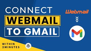 How To Connect Webmail To Gmail 2024  Add Webmail To Gmail  Configure Webmail In Gmail [upl. by Ilzel]