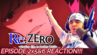 She’s Back 😈⚔️  ReZero Season 2 Episodes 5amp6 REACTION [upl. by Lim802]