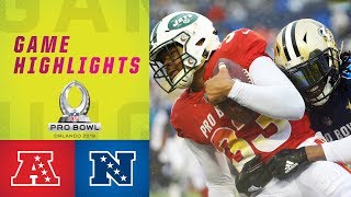 AFC vs NFC Pro Bowl Highlights  2019 Pro Bowl [upl. by Assiram97]