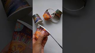 Paper Cup Gift Bag shorts papercup diy gift [upl. by Serolod]