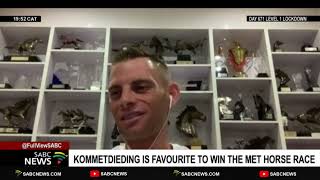 Gavin Lerena on preparing for the up coming Met Horse Racing [upl. by Boleyn854]