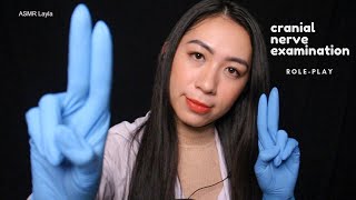 ASMR Role play sub Cranial Nerve Examination Bác sĩ khám thần kinh sọ [upl. by Anidam]