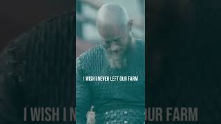 Old Ragnar speaks from his heart vikings ragnar viralshort vikingsmusic [upl. by Ariew]