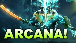 NEW JUGGERNAUT ARCANA  DOTA 2 [upl. by Ahsekar178]