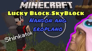 Opening Unlucky Blocks 😂  Lucky Block Skyblock PART 2  Minecraft Pocket Edition [upl. by Julita]