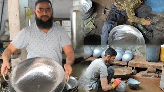 making a cooking pan 🥘🥘🥘 process 😀😀😀😀 very amazing process oh nice [upl. by Eibocaj]