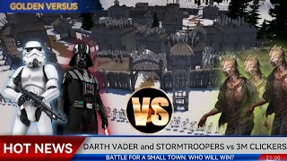 ↪ ¿WHO WILL WIN  3000000 vs DARTH VADER and 2500 STORMTROOPER [upl. by Georgeanna]