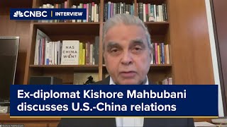 Exdiplomat Kishore Mahbubani discusses USChina relations [upl. by Elwood]