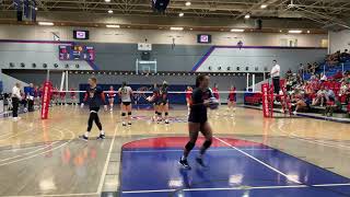 Wallace State Volleyball vs Roane State [upl. by Ecirtemed]