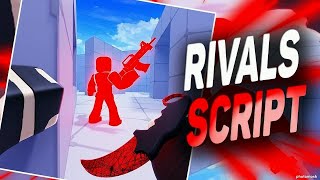 NEW Rivals Script 2024  Overpowered Aimbot amp Skin Changer  Extra Tools [upl. by Ijnek]