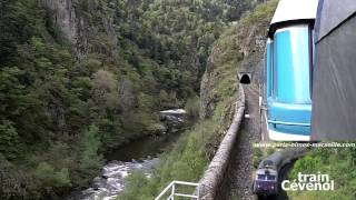 Train touristique Gorges de l Allier  Monistrol dAllier  Alleyras [upl. by Rednaxela]