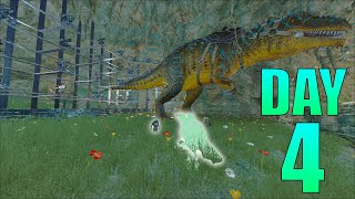 Upgrading Pearl Cave and Abb Rockwell Day 4 of Wipe  Ark PvP [upl. by Ancalin]