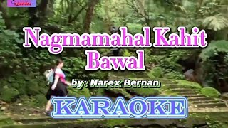 Nagmamahal Kahit Bawal KARAOKE version by Narex Bernan [upl. by Ialokin260]