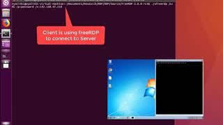 FreeRDP remote code execution attack via RDP connection [upl. by Pail]