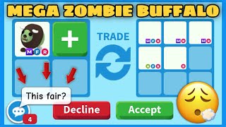 EXOTIC ARE GAINING MORE😱😱 BUT I REGRET THE LAST TRADE LATEST HUGE OFFERS FOR MEGA ZOMBIE BUFFALO [upl. by Ytnom]