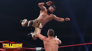 Andrade El Idolo makes his Continental Classic debut against Daniel Garcia  12223 AEW Collision [upl. by Careaga]