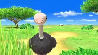 Poofesure WII Party U Ostrich Minigame Compilation Updated [upl. by Danna]