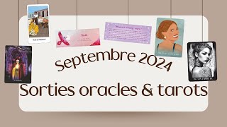 Septembre 2024  Sorties oracles et tarots sur Amazonfr [upl. by Anirbac654]