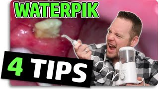 Waterpik Tonsil Stones → 4 Tips On Tonsil Stone Removal With A Water Flosser [upl. by Loralee647]