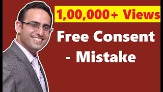 Introduction to Free ConsentMistake  Mercantile Law Lectures for CACSCMA [upl. by Nyladnar]