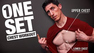 The 1 SET Chest Workout FAST CHEST GAINS [upl. by Lyndon245]