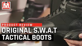 Product Review Original SWAT Classic 6quot Tactical Boots  Mister Safety Shoes [upl. by Mathilda]