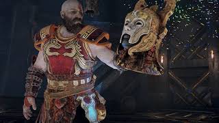 God of War VALKYRIE Eir Boss Fight NO HIT RUN godofwar godofwar2018 godofwarragnarok [upl. by Merlina]