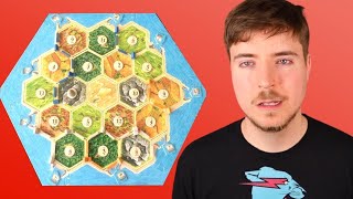 MrBeast Plays me in Settlers of Catan Not Clickbait [upl. by Gabie]