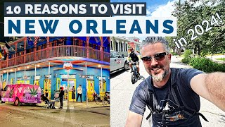 10 Reasons to visit NEW ORLEANS Louisiana in 2024  USA Travel Vlog [upl. by Feirahs]