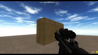 CSCĐ  Leadwerks Game  Test bullet hit effect [upl. by Dabney]