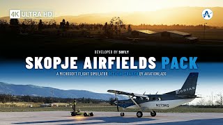 SoFly  Skopje Airfield Collection  Microsoft Flight Simulator Official Trailer [upl. by Berriman]