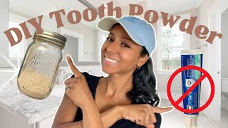 Natural and Effective DIY Toothpowder Recipe [upl. by Brittani]