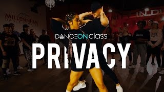 Chris Brown  Privacy  Phil Wright Choreography  DanceOn Class [upl. by Marrin]