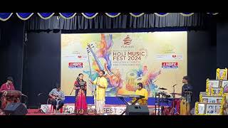 bantureethi kolu by Spoorthi Rao and Sai Vignesh in holi music fest [upl. by Connett284]