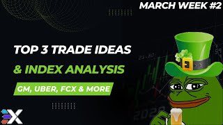 OPTIONS Trading Ideas  March Week 2  Xtrades [upl. by Annatnas]