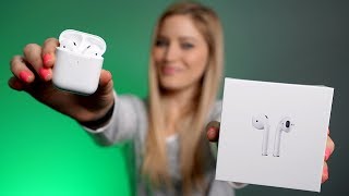 NEW AirPods 2 with Wireless Charging Unboxing [upl. by Tomi]