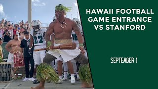 Hawaii Football Entrance [upl. by Rafaelle375]