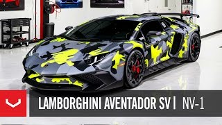 Novitec Torado Lamborghini Aventador SV  quotCamouflage Bullquot  Vossen Forged NV1 4K [upl. by Laamak76]