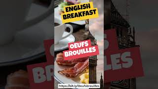 Recette doeufs brouillés au bacon  English Breakfast [upl. by Vaientina490]