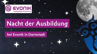 Ausbildung  Nacht der Ausbildung bei Evonik in Darmstadt  Evonik [upl. by Juliana]