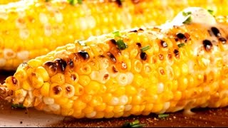 Barbecued Corn with Chilli and Lime Butter [upl. by Prussian]