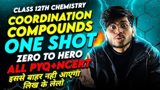 coordination compounds one shot revision class 12th chemistry coordination compounds one shot [upl. by Gatian]