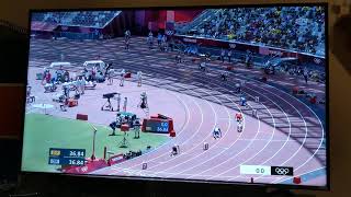 Tokyo Olympics 4x100m Mens Relay  Heat 2 [upl. by Aihseken556]